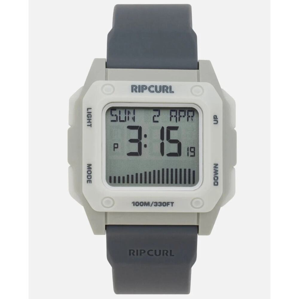 Rip Curl Unisex Odyssey Midsize Surf Tide 37mm Watch in Grey